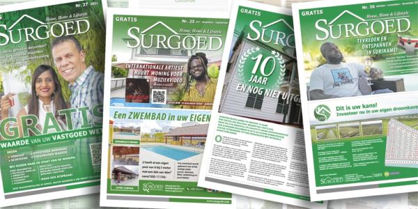 Surgoed 房屋、家居和生活方式 - 苏里南房地产报纸 

